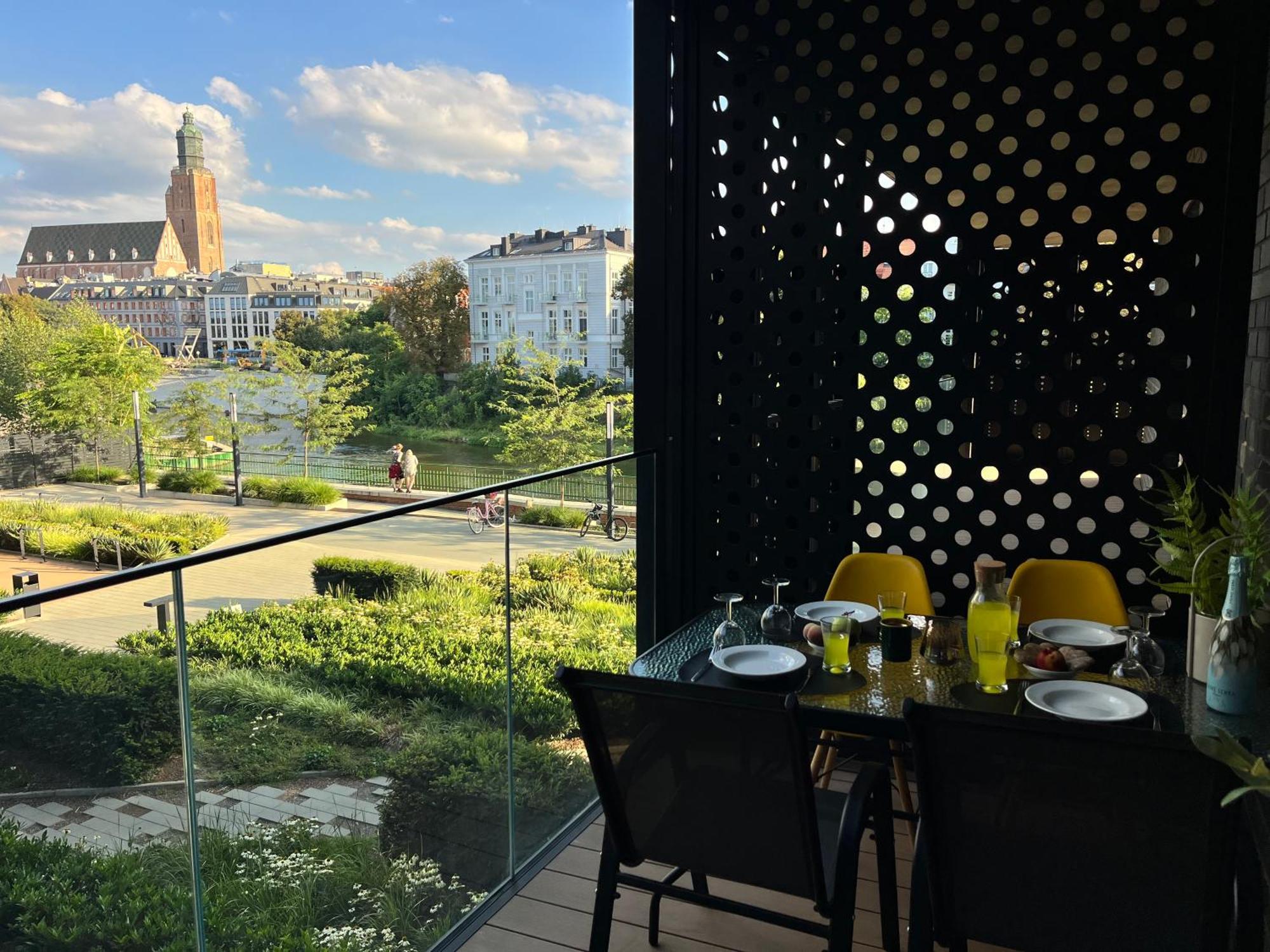 Apartament Z Tarasem I Widokiem Na Rzeke Wroapart-Pl - Apartment With Terrace And River View Wroapart Wrocław Exterior foto